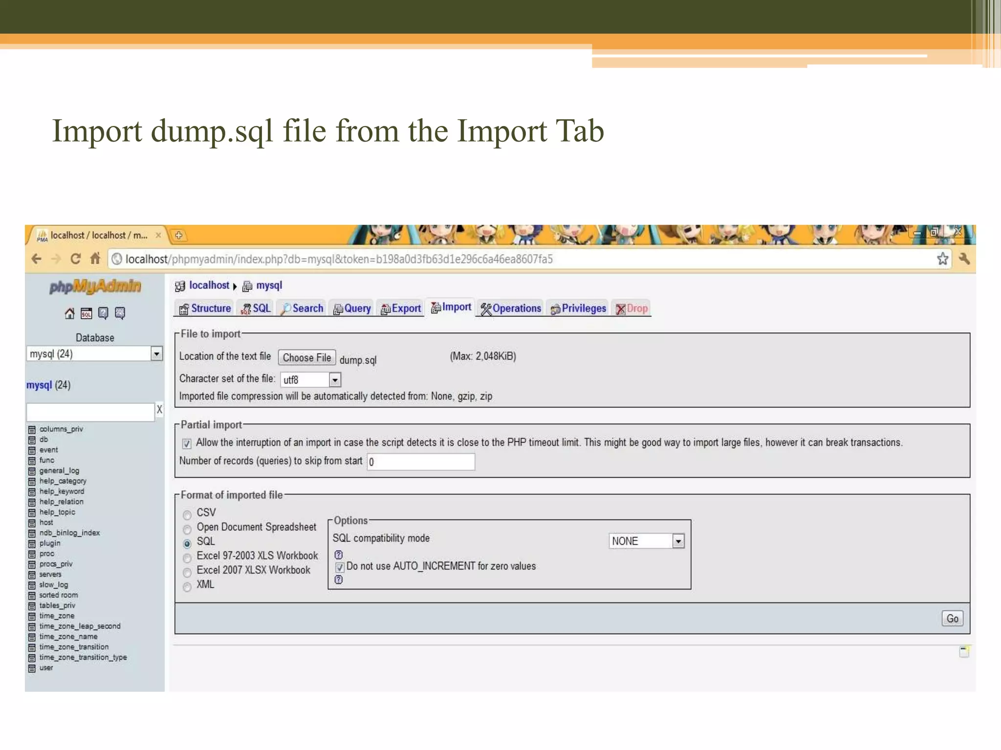 Conversion complete – Exit on Finish