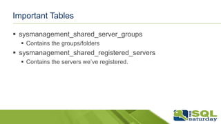Do More With Less: SQL Central Management Server and Multi-Server ...