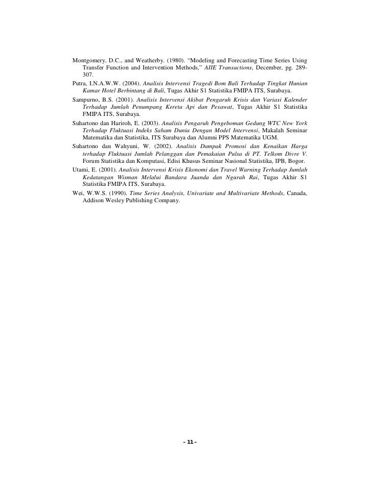 Contoh Jurnal Penelitian Pemodelan Forecasting Download Jurnal Contoh Jurnal Penelitian Pemodelan Forecasting Download Jurnal