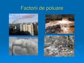 Factorii de poluare 