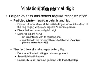 Fingertip injuries surgical management 1 | PPTX