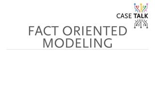 Just The Facts - Data Modeling Zone 2025 | PDF