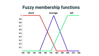Fuzzification options
● If an element has quantitative vagueness in
more than one dimensions then you can
either:
○ Define...
