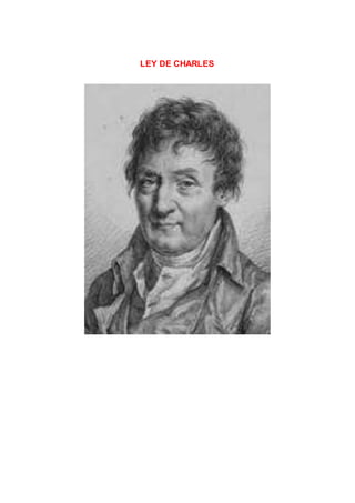 LEY DE CHARLES
 