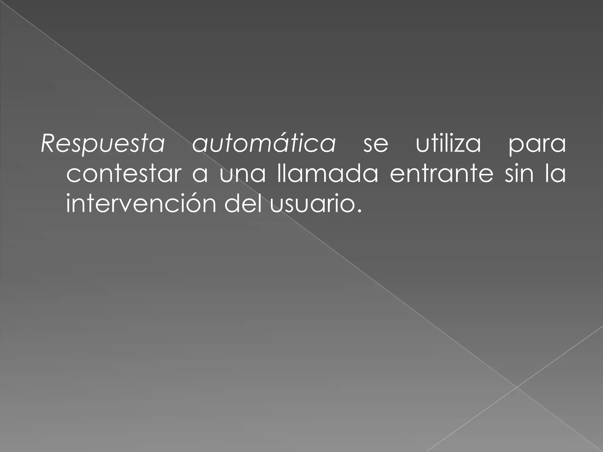 Recepción de transmisión de datosUn módem puede contestar a una llamada de tres maneras: host, respuesta automática o respuesta manual. 