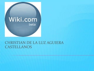 CHRISTIAN DE LA LUZ AGUIERA CASTELLANOS  