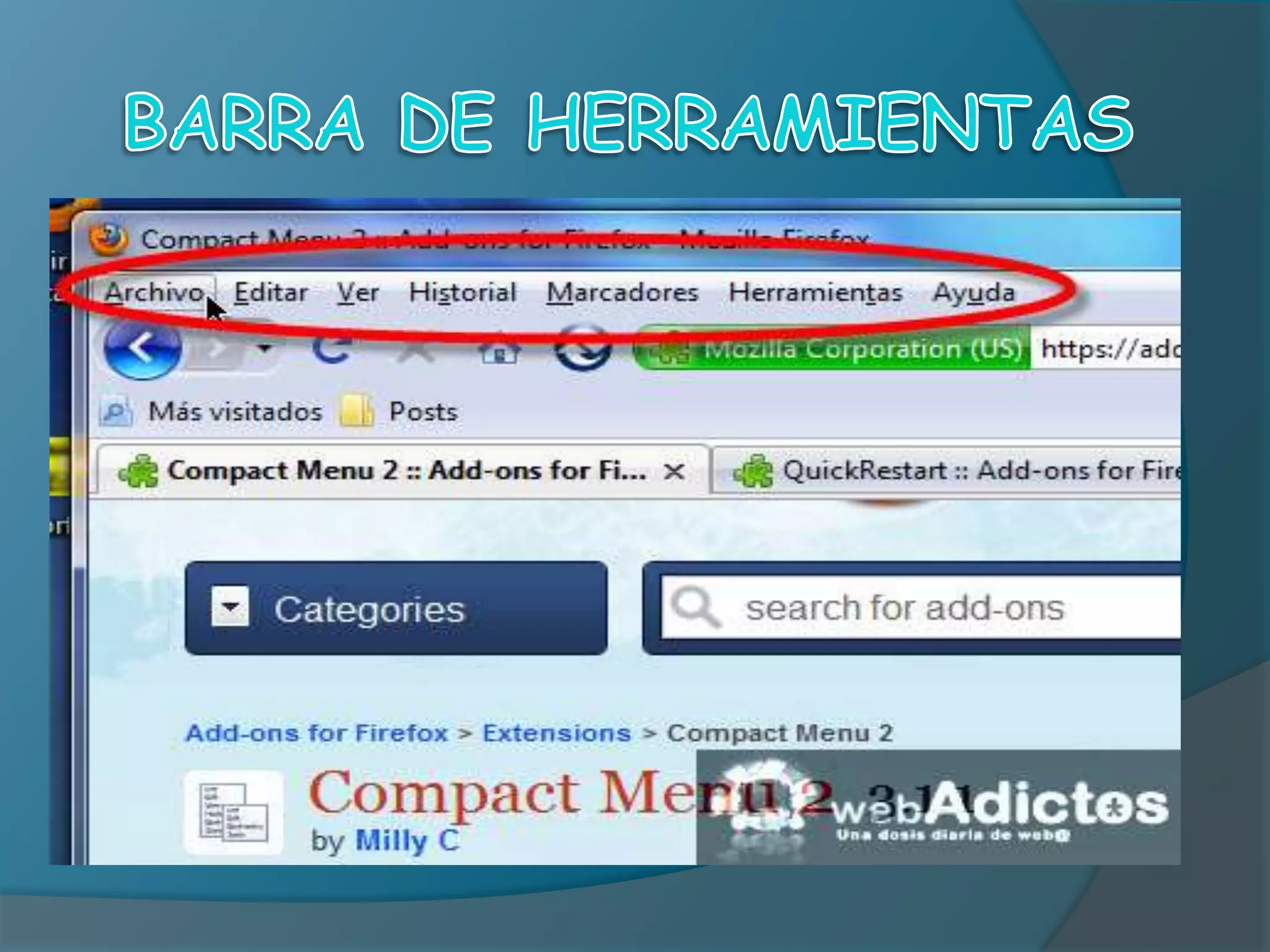 BARRA DE HERRAMIENTAS