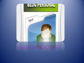 BLOG PERSONAL
 