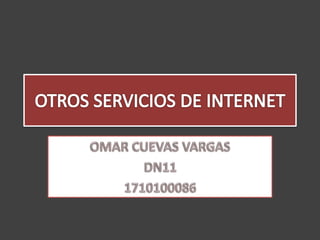 Algunos servicios de internet 4