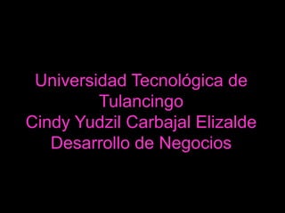 Universidad Tecnológica de TulancingoCindy Yudzil Carbajal ElizaldeDesarrollo de Negocios 