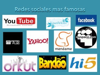 Redes sociales mas famosas