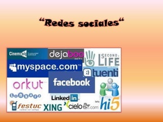 “Redes sociales“
