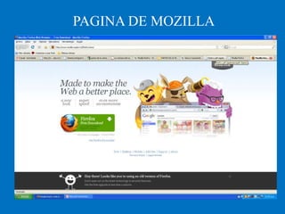 PAGINA DE MOZILLA
 