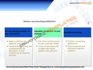 Animated DNA PowerPoint Templates and Backgrounds