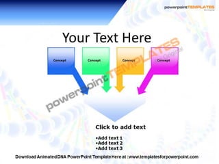 Animated DNA PowerPoint Templates and Backgrounds