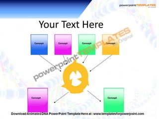 Animated DNA PowerPoint Templates and Backgrounds