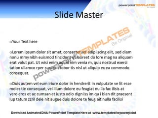Animated DNA PowerPoint Templates and Backgrounds