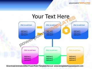Animated DNA PowerPoint Templates and Backgrounds