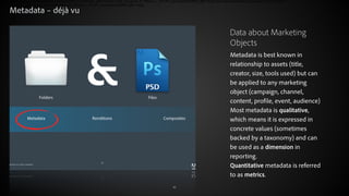 Summary

Taxonomies and vendor lists are not enough to explain
the rapid change in marketing and resolve the cognitive
dissonance between right-brain and left-brain markers.

© 2012 Adobe Systems Incorporated. All Rights Reserved.

48

 