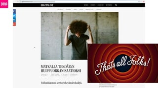 DNA - Einstein - Data science ja bigdata