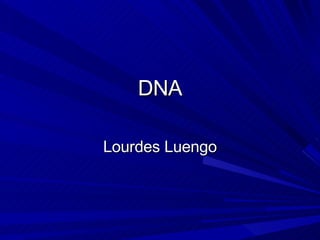 DNA Lourdes Luengo 