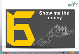 Show me the
money
 
