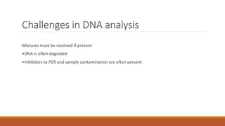 understanding Dna as an evidence | PPTX