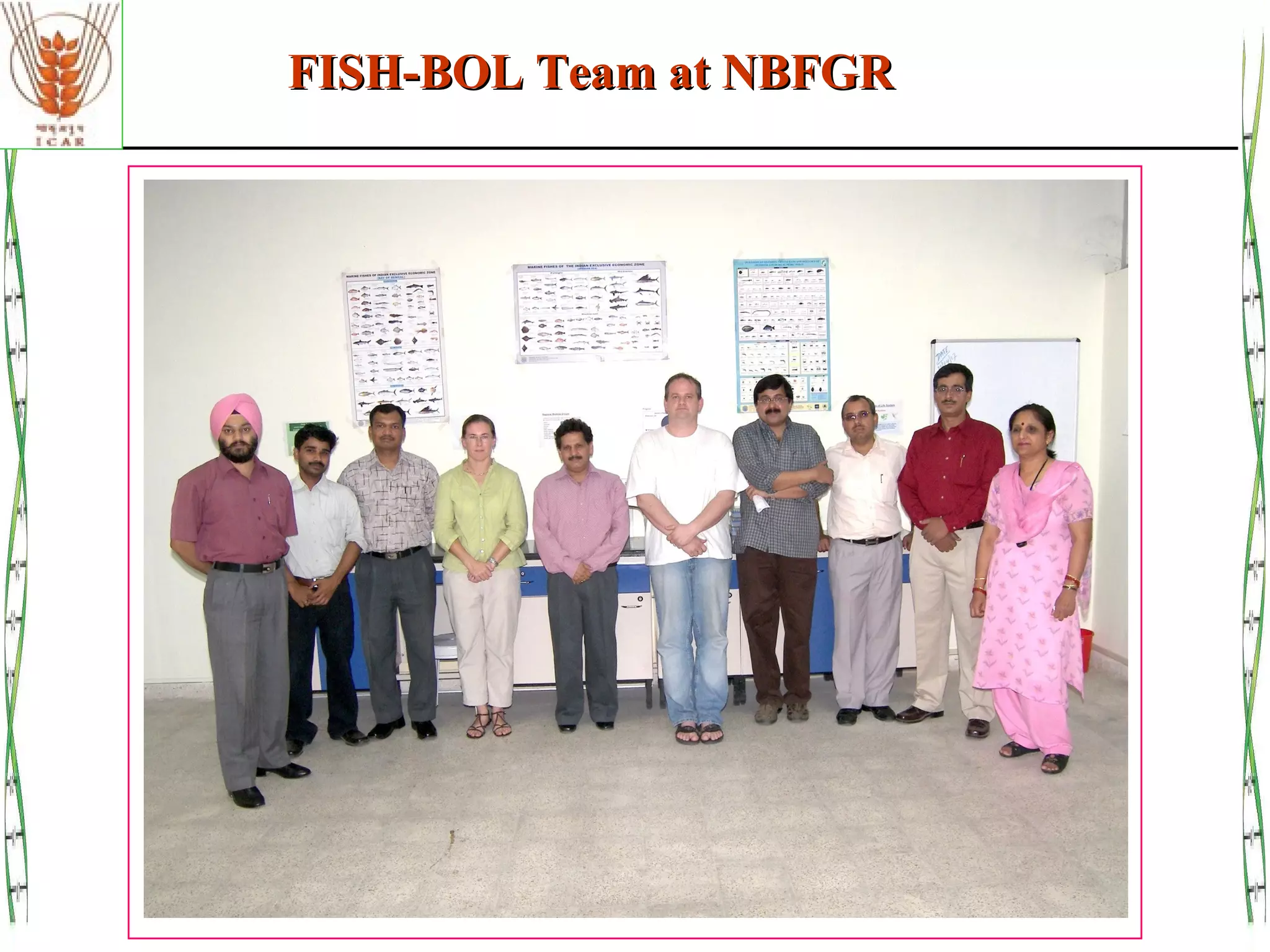 FISH-BOL Team at NBFGRFISH-BOL Team at NBFGR
 