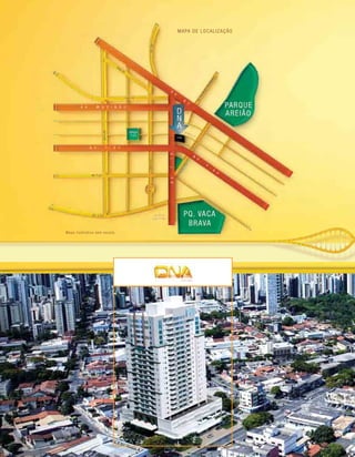 mapa de localização
Mapa ilustrativo sem escala.
 