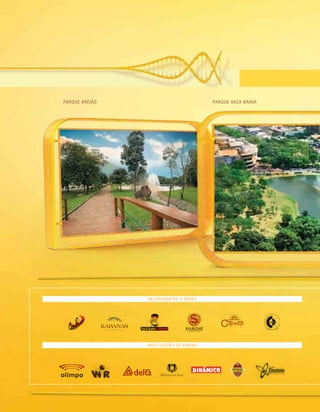 RESTAURANTES E BARES
INSTITUIÇÕES DE ENSINO
PARQUE VACA BRAVAPARQUE AREIÃO
 