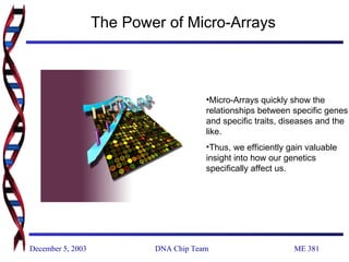 DNA Chip | PPT