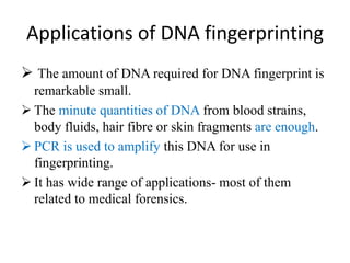 Dna chips, RFLPs & dna fingerprint