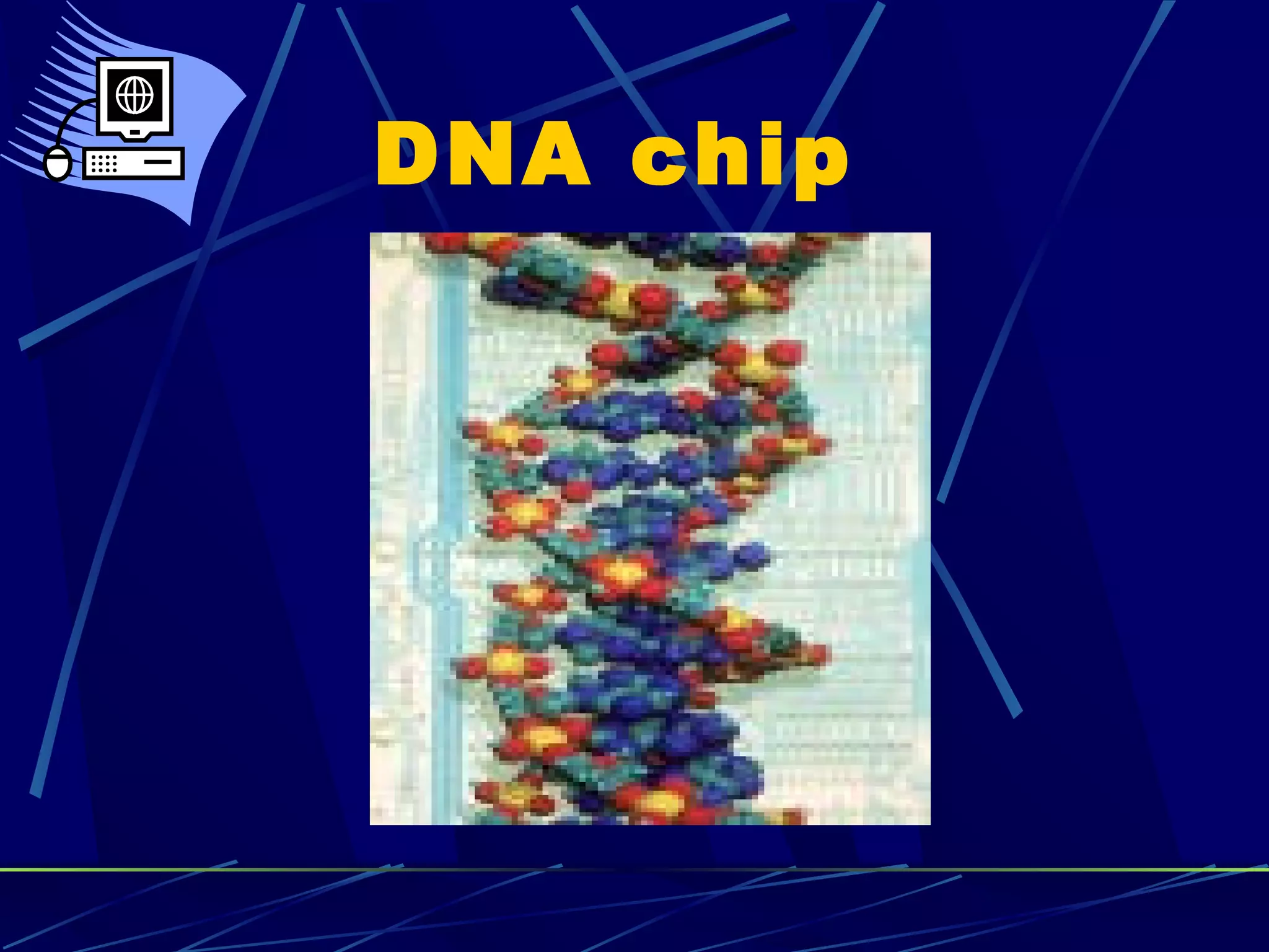 DNA chip
 