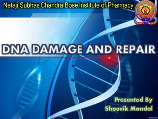 Presented By
Shouvik Mondal
Netaji Subhas Chandra Bose Institute of Pharmacy
 