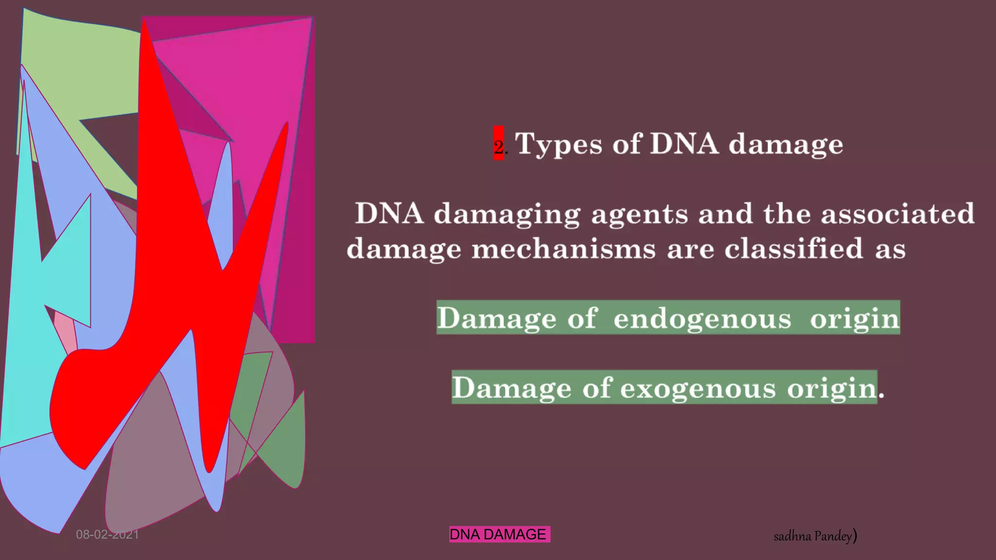 08-02-2021 DNA DAMAGE sadhna Pandey)
 