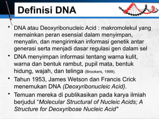 pengantaar mata kuliah pada materi DNA dan RNA 2024.pptx