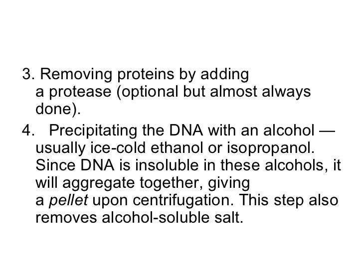 Dna extraction