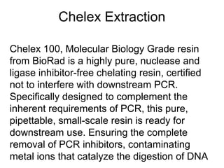 Dna extraction | PPT