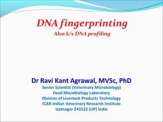 Dr Ravi Kant Agrawal, MVSc, PhD
Senior Scientist (Veterinary Microbiology)
Food Microbiology Laboratory
Division of Livestock Products Technology
ICAR-Indian Veterinary Research Institute
Izatnagar 243122 (UP) India
 