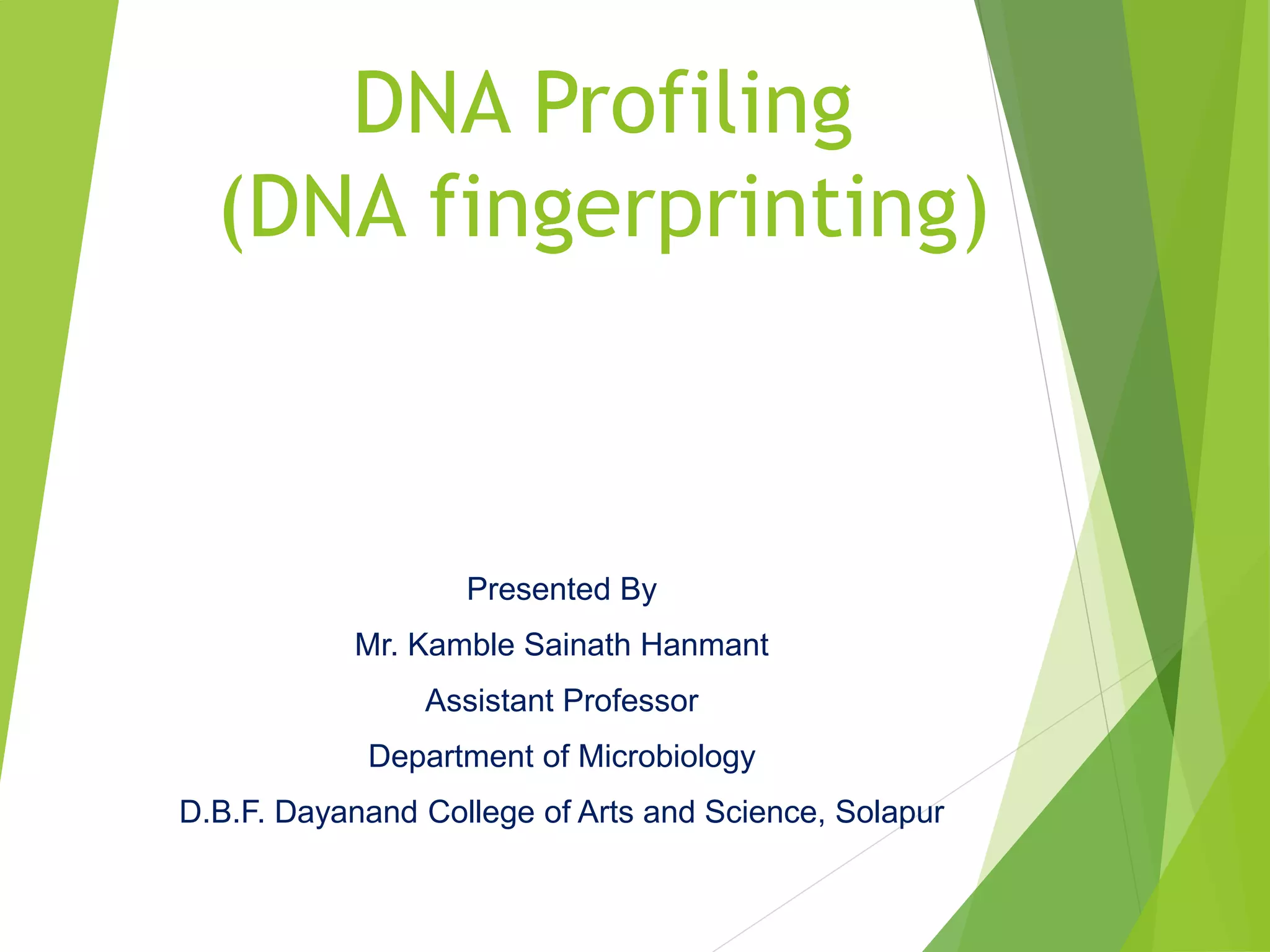 DNA FIngerprinting.ppt