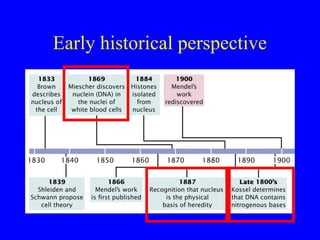 Early historical perspective
 
