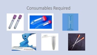 Consumables Required
 