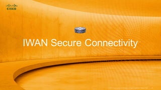 IWAN Secure Connectivity
 