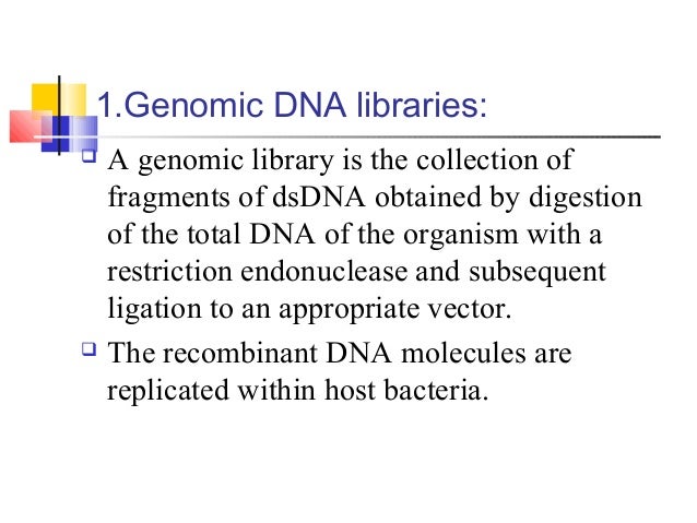 dna library dna library