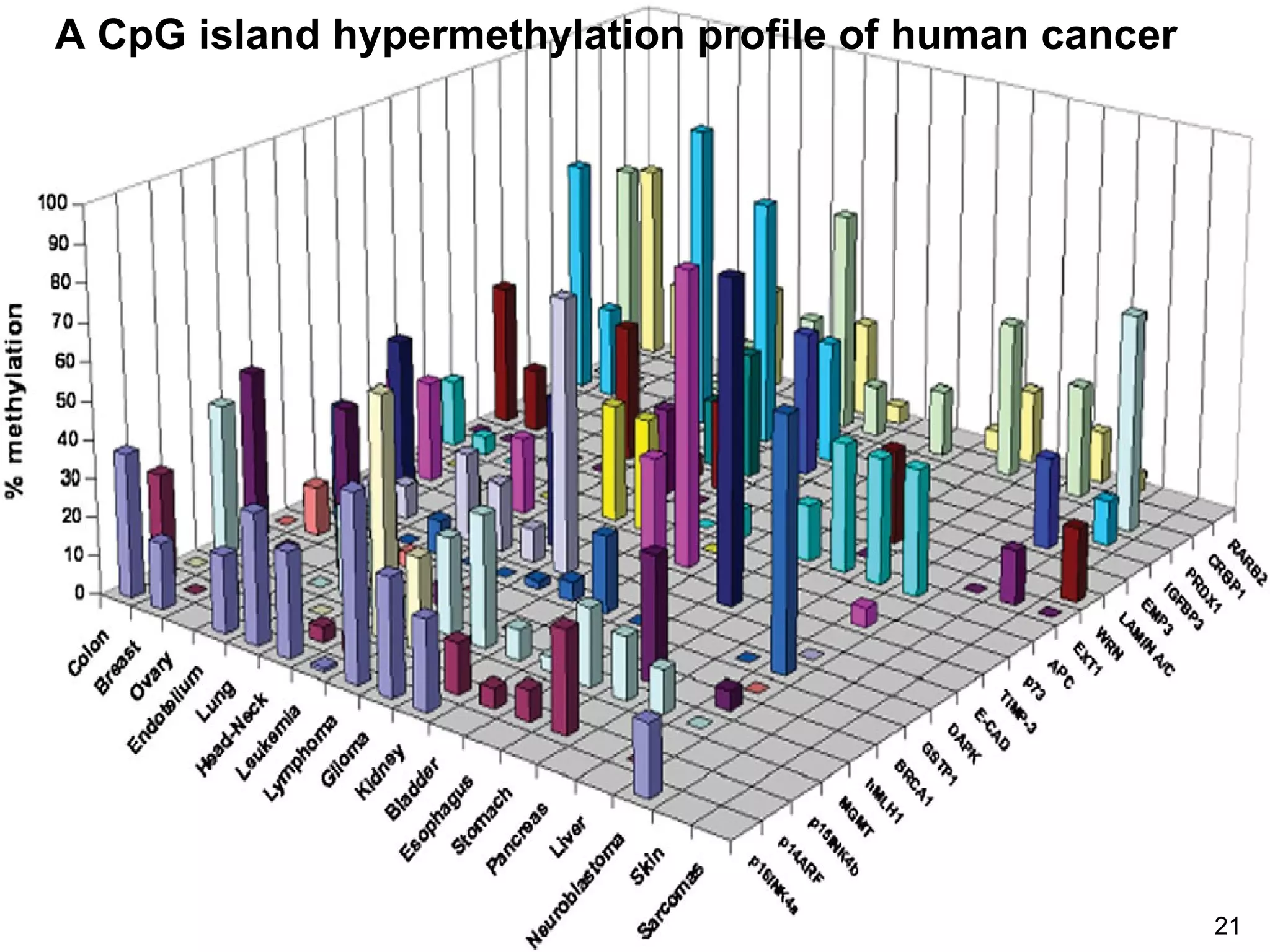 A CpG island hypermethylation profile of human cancer 