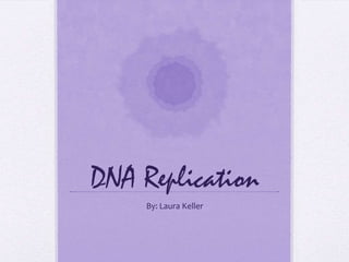 DNA Replication
By: Laura Keller

 