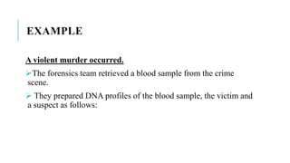 Dna profiling | PPTX