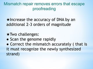 DNA repair mechanism | PPTX