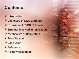 Dna replication and enzymes involved in dna replication | PPT