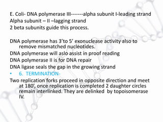 Dna replication | PPTX